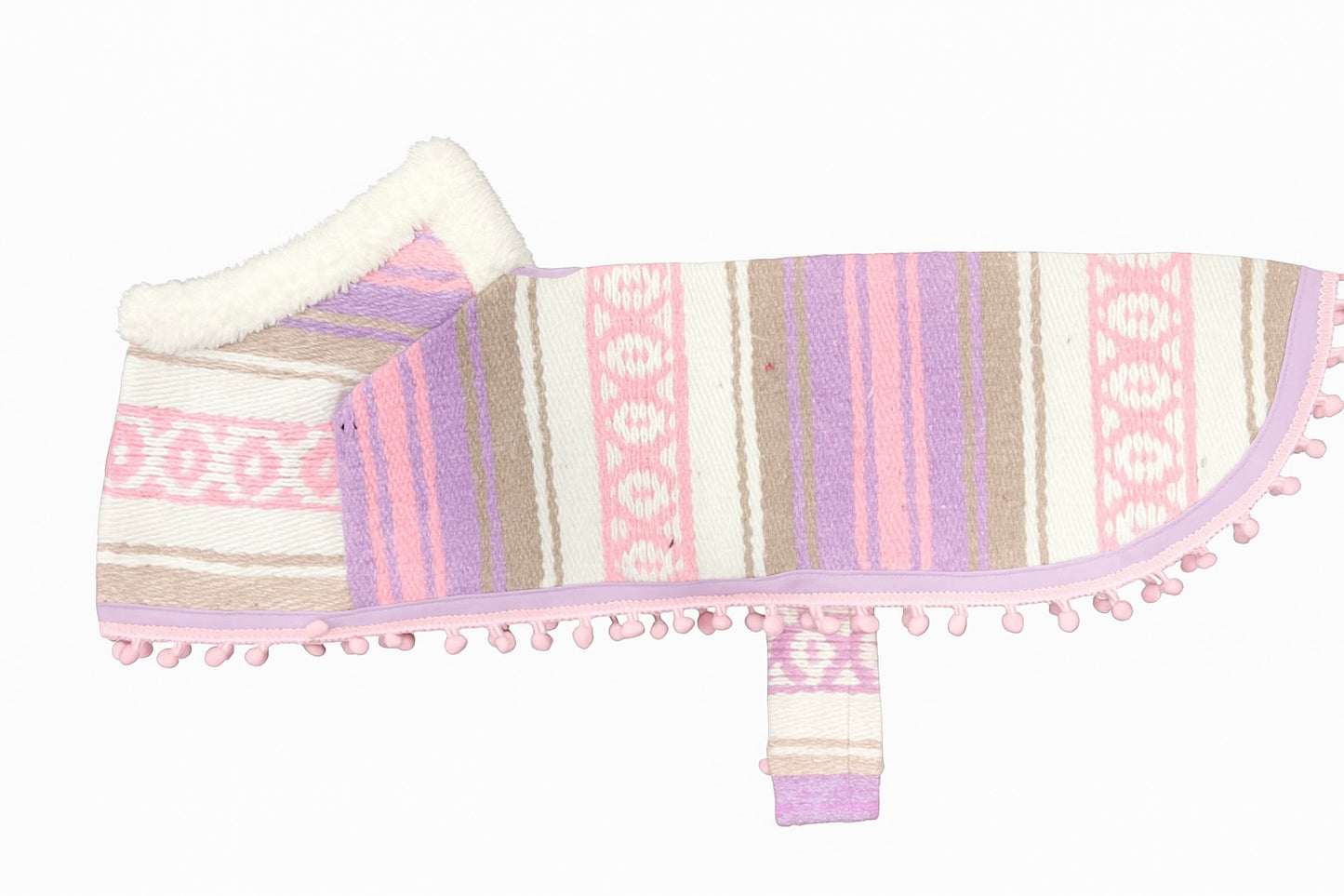 Pink/Tan/Purple with Fur