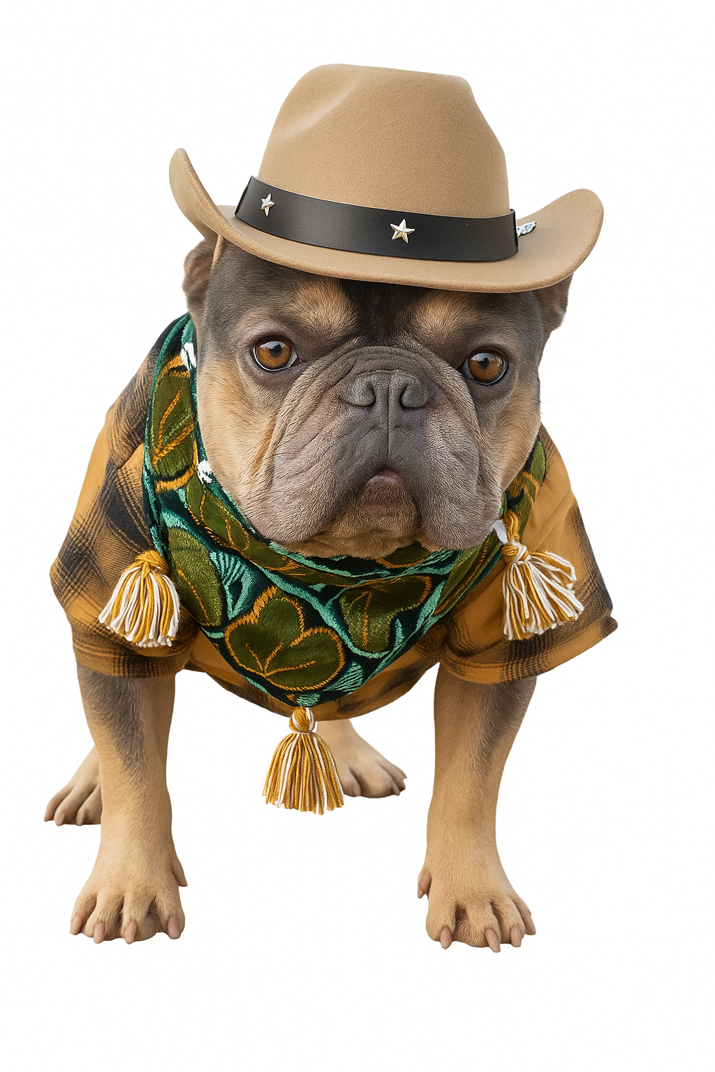 Mexican Embroidered Dog Bandana – Handmade with Love (Starter Pack)