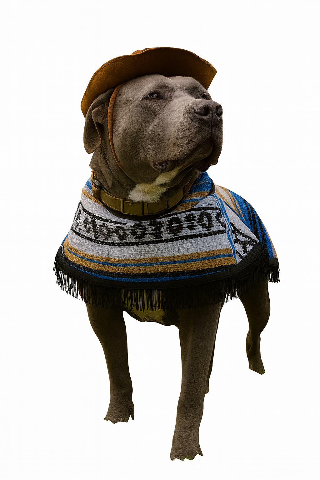 Dog Poncho/Zarape (12pcs.) No Fur! Sin Borrega!