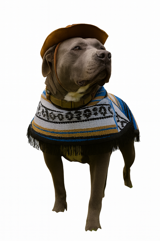 Dog Poncho/Zarape (12pcs.) No Fur! Sin Borrega!