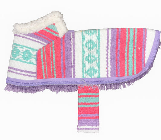 Purple/Pink/Mint with Fur